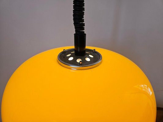 Mid-Century Space Age Pendant Light by Guzzini for Meblo, Italy
