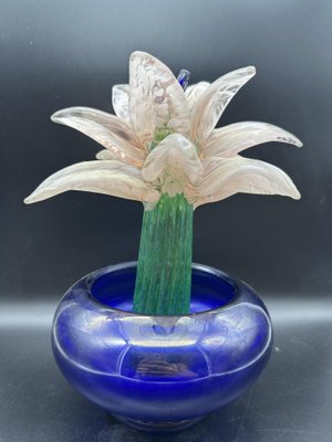 Napoleone Martinuzzi, Exotic Flower, 1920s, Murano Glass for sale