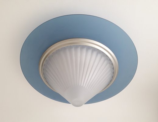 Atena Glass Ceiling Fixture Or Sconce By Ezio Didone For Arteluce