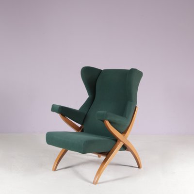 Fiorenza High Back Easy Chair by Franco Albini for Arflex, Italy