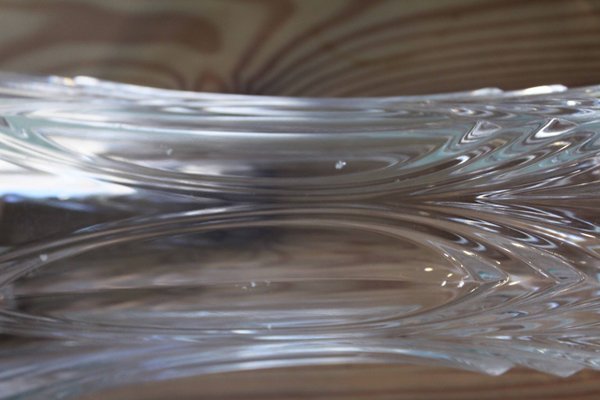 Vintage Art Deco Vase in Glass, 1930s for sale at Pamono