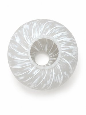 Mid-Century Italian Brass and Murano Swirl Glass Sconce by Vetreria Lag, 1970s — view 9