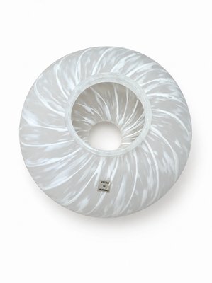 Mid-Century Italian Brass and Murano Swirl Glass Sconce by Vetreria Lag, 1970s — view 8
