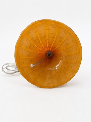 Murano Glass Sommerso · Amber Table Lamp — view 6