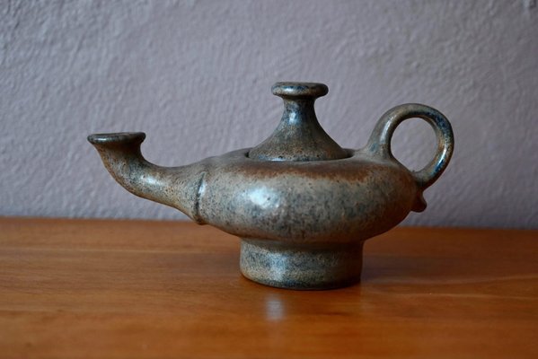 スビキアワ　ティーポット Brutalist Studio Ceramics Stoneware Teapot, 1970s for sale at Pamono