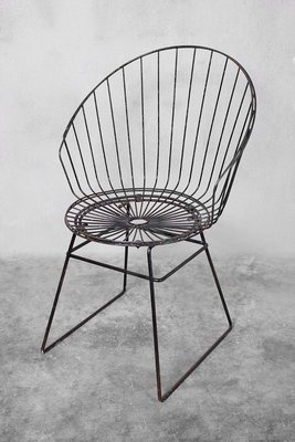 Iron 2024 wire chair
