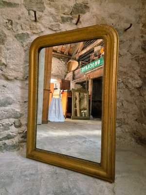 Antique French Louis Philippe Mirror, 19th Century for sale at Pamono