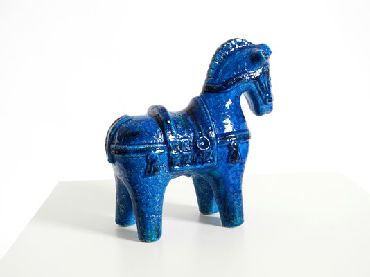 Vintage Ceramic Horse by Aldo Londi for Bitossi, Italy, 1960s for