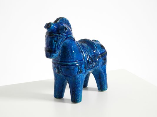 Vintage Ceramic Horse by Aldo Londi for Bitossi, Italy, 1960s for