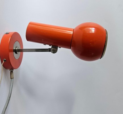 Mid-Century Modern Space Age Italian Wall Lamp, 1970s for sale at