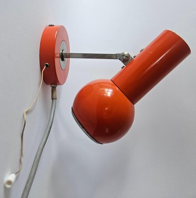 Mid-Century Modern Space Age Italian Wall Lamp, 1970s for sale at