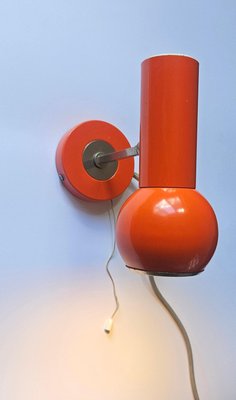 Mid-Century Modern Space Age Italian Wall Lamp, 1970s for sale at