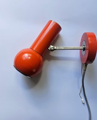 Mid-Century Modern Space Age Italian Wall Lamp, 1970s for sale at