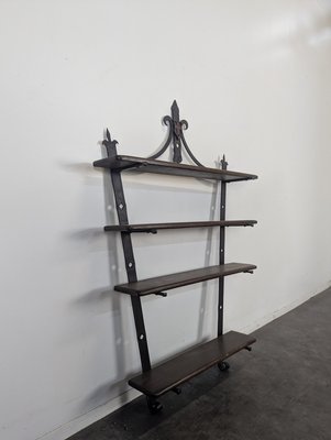 Vintage Wall Shelf in Wrought Iron for sale at Pamono