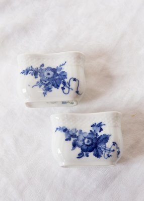 Vintage Blue Flower Blå Blomst Coffee Set from Royal Copenhagen
