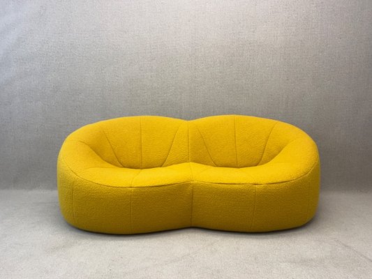 Pumpkin Two-Seater Settee by Pierre Paulin for Ligne Roset for