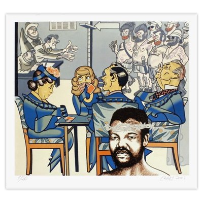 Gudmundur Erro, Homage to Mandela, 2009, Archival Pigment Print