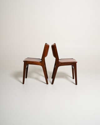 Vintage Danish Model 89 Chairs by Erik Buch for Anderstrup