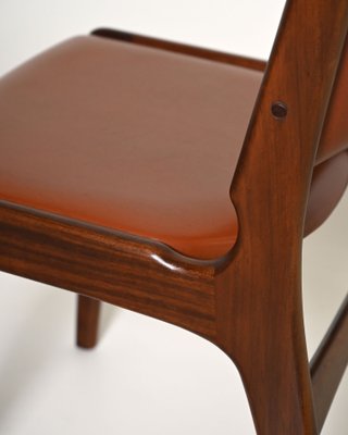 Vintage Danish Model 89 Chairs by Erik Buch for Anderstrup