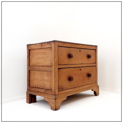 vintage 2 drawer dresser “Scene Two” Blonde Burlwood With Mirrors by Henredon protective haven for delicate clothing and valuables Amish Handcrafted - 6 Drawer
