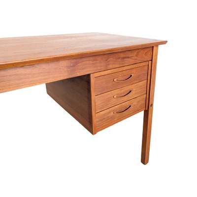 Vintage Danish Teak Desk, 1960s for sale at Pamono