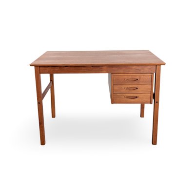 Vintage Danish Teak Desk, 1960s for sale at Pamono