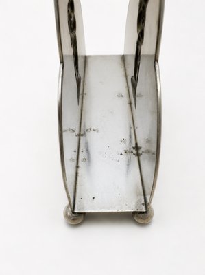 Swedish Grace Silver-Plated Napkin & Letter Holder from G.A.B., 1930s — view 7
