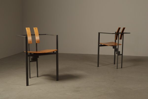 Vintage Trix Armchairs by Karl-Friedrich Förster for KFF, 1980s