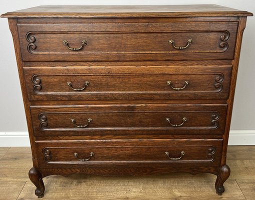 vintage oak dresser Antique American Style with Mirror Stand Supply making it a focal point in any traditional decor Vintage French Louis Oak Chest