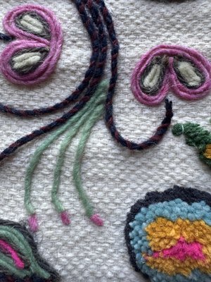 Scandinavian studio work · Large Tufted Wool Tapestry — view 11