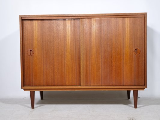 Mid-Century Modern Bar Sideboard in Teak from Musterring, 1960s for sale at Pamono