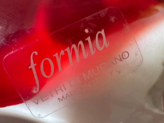 Mid-Century Murano Sommerso Glass Fish Sculpture from Formia, 1970s — view 3