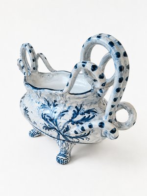 V.M. Albisola · Large Faience Centrepiece — view 7
