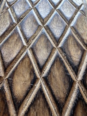European, maker unknown · Hand-Carved Oak Wall Sconces — view 9