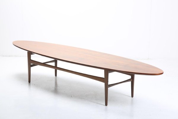 Oval Coffee Table From Pizzetti 1960s Oval Coffee Table From Pizzetti 1960s
