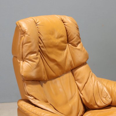Set of Armchair and Ottoman from Ekornes, 1980s for sale at Pamono