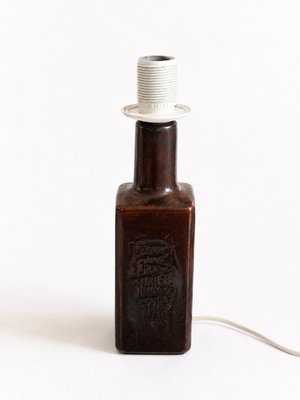 Mid-Century Modern Danish Ceramic Table Lamp by Désirée Stentøj, 1970s — view 4