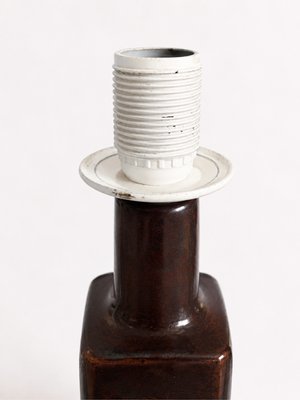 Mid-Century Modern Danish Ceramic Table Lamp by Désirée Stentøj, 1970s — view 8