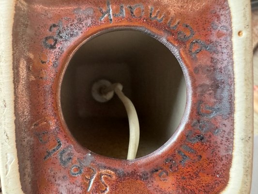 Mid-Century Modern Danish Ceramic Table Lamp by Désirée Stentøj, 1970s — view 3