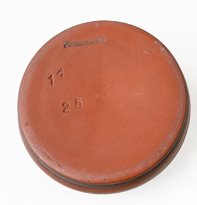 Large Handcrafted West German Sgraffito Ceramic Vase by Bay Keramik, 1960s — view 2