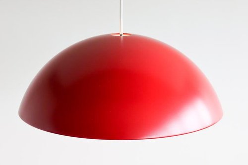 Vintage Red Brasa Modern Pendant from Ikea, Sweden, 1990s for sale
