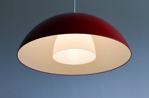 Vintage Red Brasa Modern Pendant from Ikea, Sweden, 1990s for sale