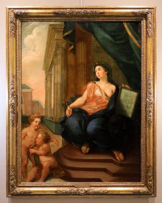 Theodoor Van Thulden, Allegory of Architecture, 1660, Oil on