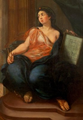 Theodoor Van Thulden, Allegory of Architecture, 1660, Oil on
