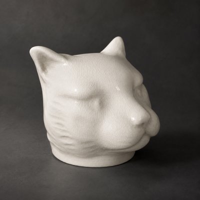 L&V Ceram · Panther Head Piggy Bank — view 2