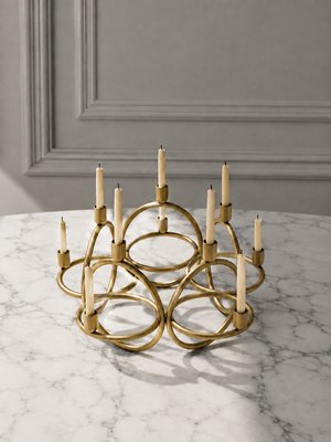 European, maker unknown · Sculptural Ring Candelabra — view 2