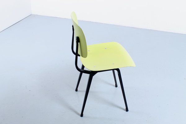 Revolt Chair In Black Yellow In Ciranol By Friso Kramer For Ahrend De Cirkel 1960s For Sale At Pamono