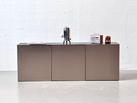 Bestå Lowboard with Three Doors in Black-Brown from Ikea