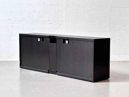 Bestå Lowboard with Three Doors in Black-Brown from Ikea for sale at Pamono
