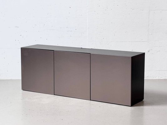 Bestå Lowboard with Three Doors in Black-Brown from Ikea for sale at Pamono